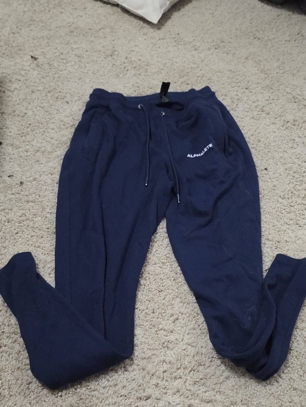 Alphalete Navy Blue Jogger Track Pants